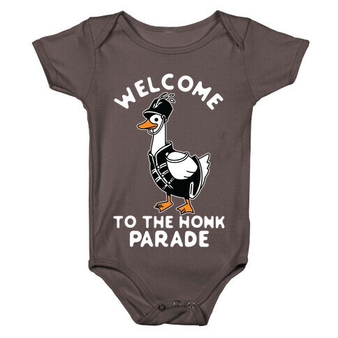 Welcome to the Honk Parade Baby One-Piece