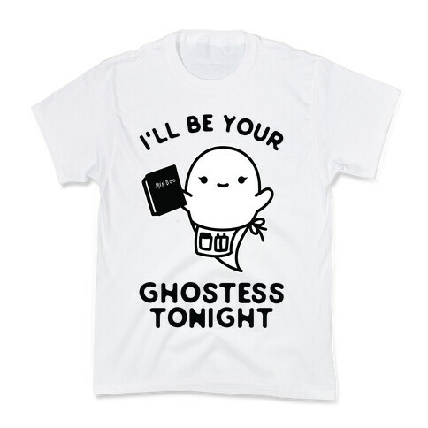 I'll Be Your Ghostess Tonight Kids T-Shirt