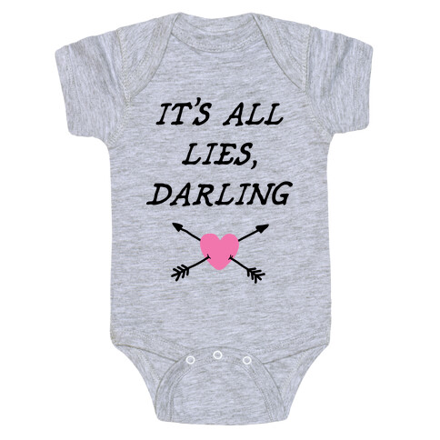 All Lies Baby One-Piece