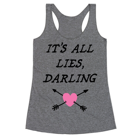 All Lies Racerback Tank Top