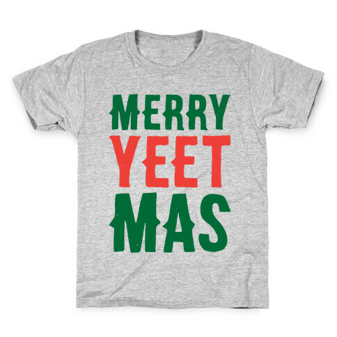Merry Yeetmas Christmas Kids T-Shirt