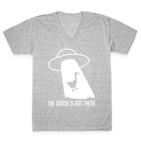 The Goose Is Out There V-Neck Tee Shirt