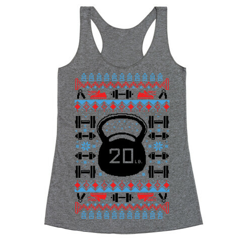 Ugly Fitness Sweater Racerback Tank Top