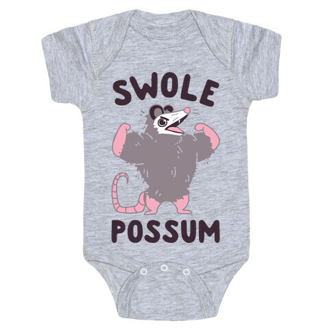 Swole Possum Baby One-Piece