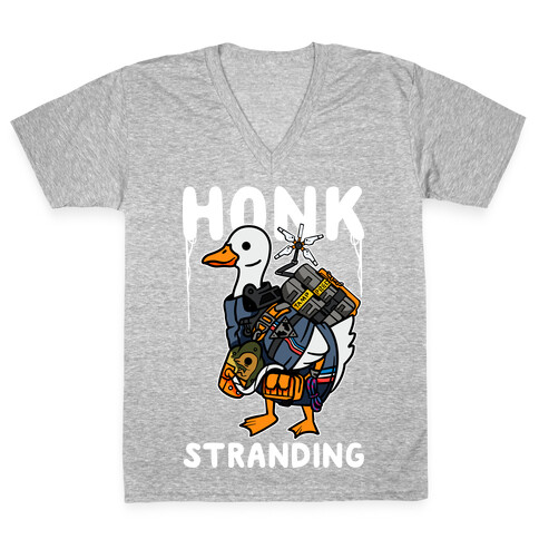 Honk Stranding V-Neck Tee Shirt