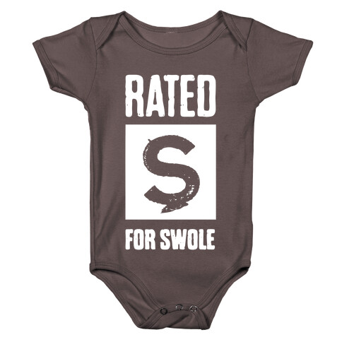 Rated S for Swole Baby One-Piece