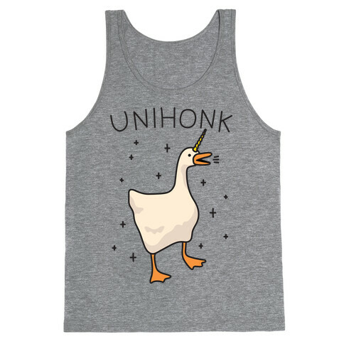 Unihonk Goose Unicorn Tank Top