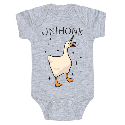 Unihonk Goose Unicorn Baby One-Piece