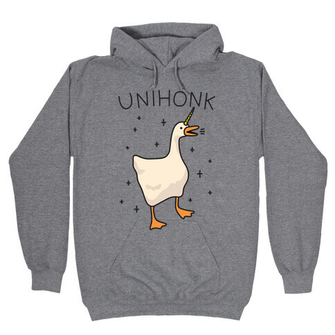 Unihonk Goose Unicorn Hooded Sweatshirt