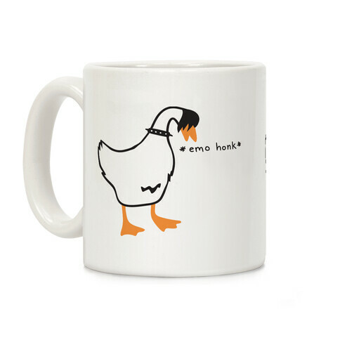 Emo Honk Goose Coffee Mug