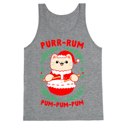 Purr-rum-pum-pum-pum Tank Top