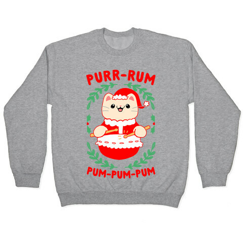 Purr-rum-pum-pum-pum Pullover