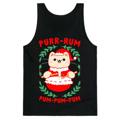 Purr-rum-pum-pum-pum Tank Top