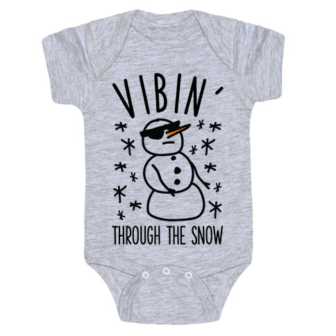 Vibin' Through The Snow Baby One-Piece