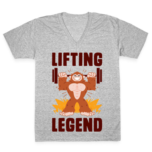 Lifting Legend V-Neck Tee Shirt