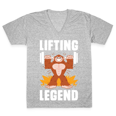 Lifting Legend V-Neck Tee Shirt