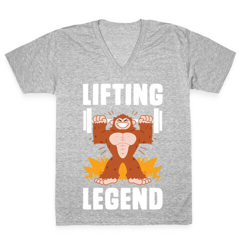 Lifting Legend V-Neck Tee Shirt