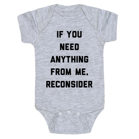 Reconsider Baby One-Piece