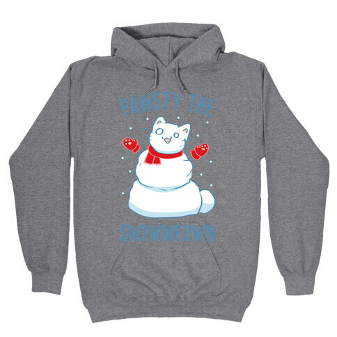 Pawsty The Snowmeown Hooded Sweatshirt