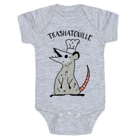 Trashatouille  Baby One-Piece