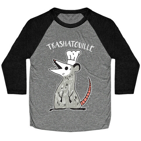 Trashatouille  Baseball Tee