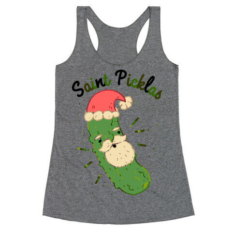 Saint Picklas  Racerback Tank Top