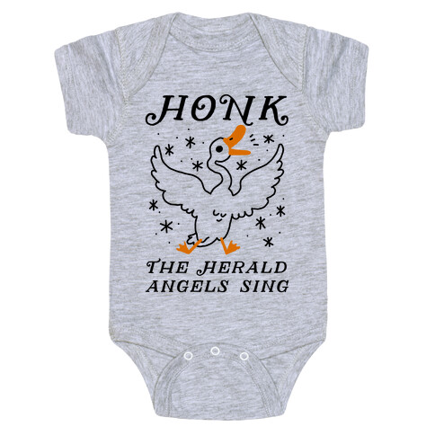 Honk The Herald Angels Sing! Baby One-Piece