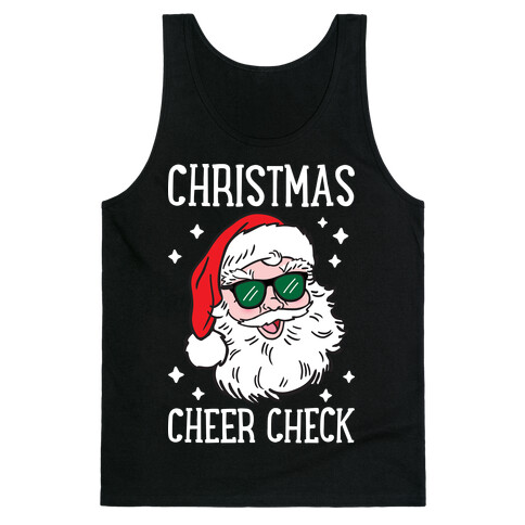 Christmas Cheer Check Tank Top