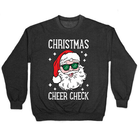 Christmas Cheer Check Pullover