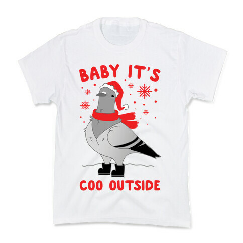 Baby It's Coo Outside Kids T-Shirt