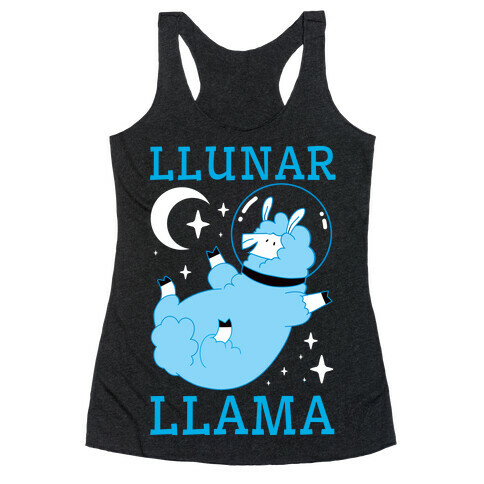 Llunar Llama Racerback Tank Top