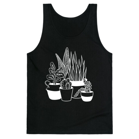 Houseplant Illustration Tank Top