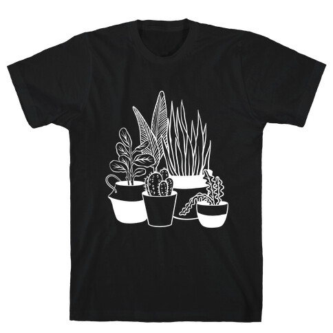 Houseplant Illustration T-Shirt