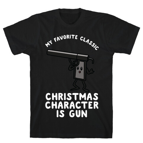 My Favorite Class Christmas Character is Gun T-Shirt