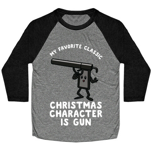 My Favorite Class Christmas Character is Gun Baseball Tee