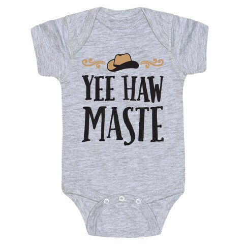 Yee Hawmaste Namaste Baby One-Piece