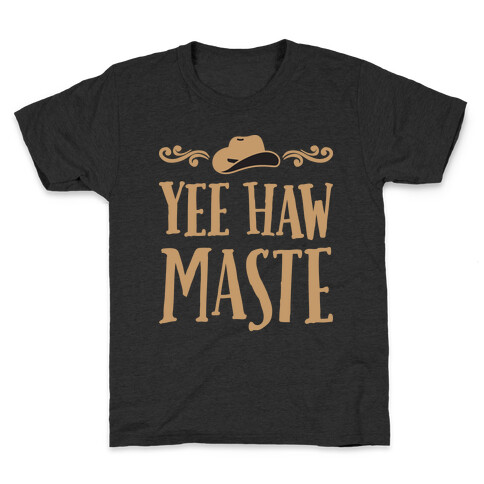 Yee Hawmaste Namaste Kids T-Shirt