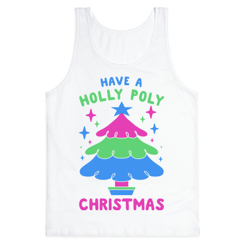 Have a Holly Poly Christmas Tank Top