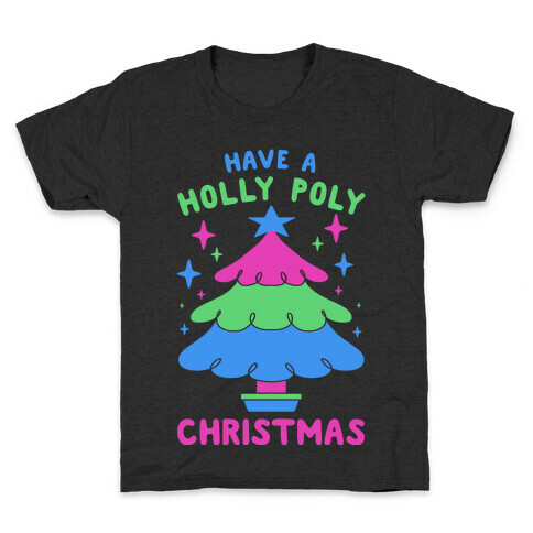 Have a Holly Poly Christmas Kids T-Shirt