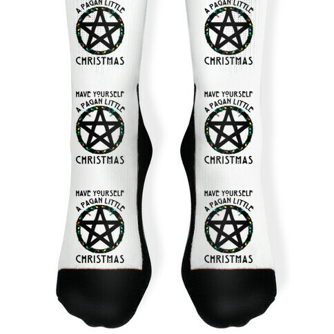 Have Yourself A Pagan Little Christmas Parody Sock