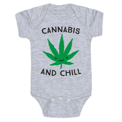 Cannabis And Chill Baby One-Piece