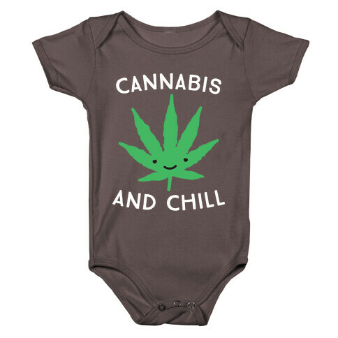 Cannabis And Chill Baby One-Piece