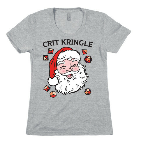 Crit Kringle Santa Womens T-Shirt