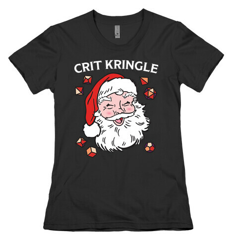 Crit Kringle Santa Womens T-Shirt