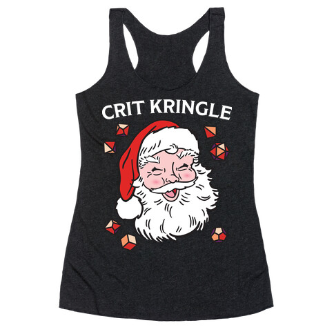 Crit Kringle Santa Racerback Tank Top