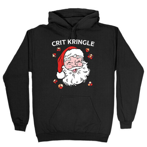 Crit Kringle Santa Hooded Sweatshirt