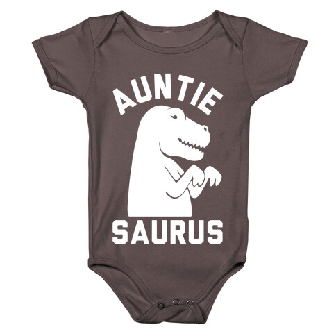 Auntie Saurus Baby One-Piece