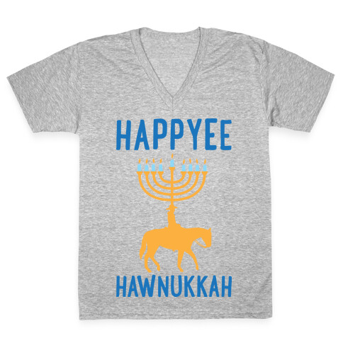 Happyee Hawunkkah V-Neck Tee Shirt