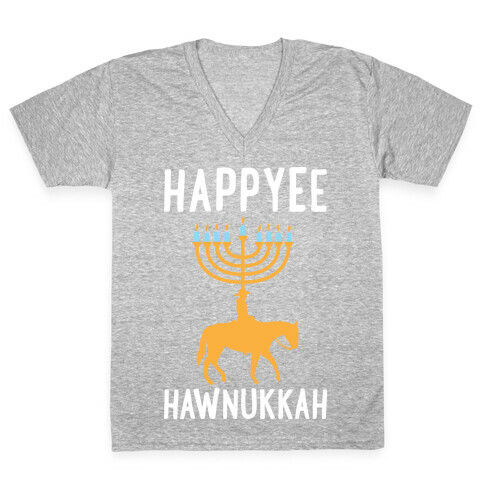 Happyee Hawunkkah V-Neck Tee Shirt