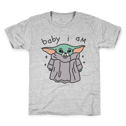 Baby I Am (Yoda) Kids T-Shirt